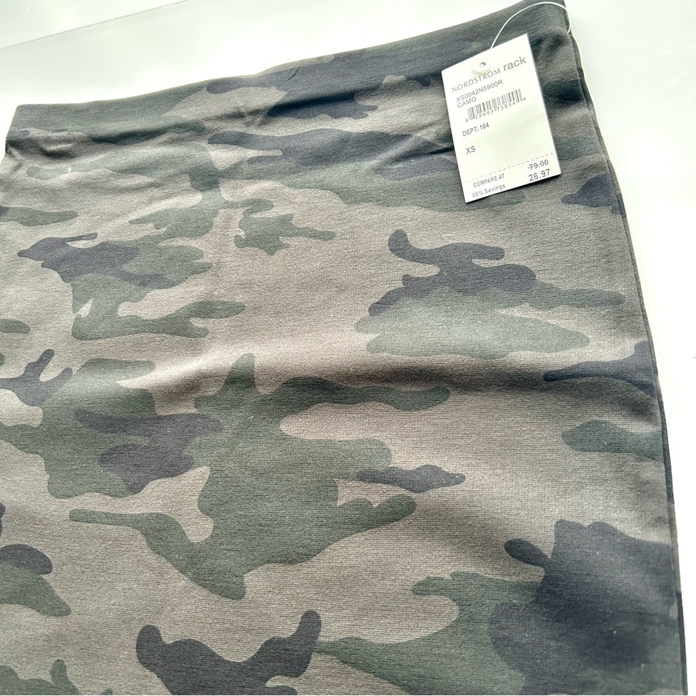 🍒NWT Sanctuary Bodycon Camo Pencil Skirt - Picture 9 of 9